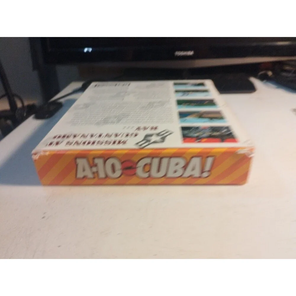 A-10 Cuba: Missions at Guantanamo - 1996 Game For Apple Mac - Complete In Box